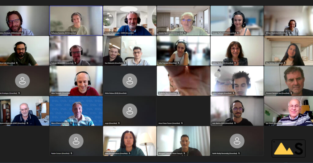 More than 25 persons came together online.